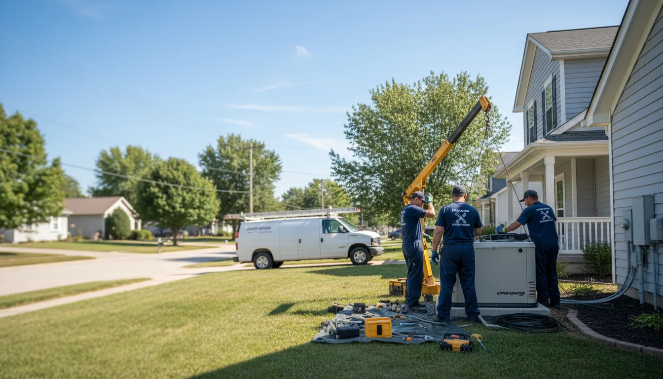Generator Installation in Sondheimer, LA near me